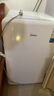 美的（Midea）93升單門(mén)一級低音復古白色小冰箱單溫冷藏租房家用宿舍辦公室可放美妝BC-93MF【國家補貼】 曬單實(shí)拍圖