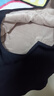 俏蓓依新款加絨加厚保暖背心女帶胸墊內搭雙層打底衫保暖內衣秋冬上衣 黑色 均碼【80-130斤】 曬單實(shí)拍圖