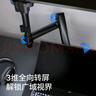 Brateck北弧 顯示器支架 倒掛機械臂 電腦支架桌面夾式底座 倒裝屏幕升降臂E350pd黑17-32吋 宿舍懸空托架 曬單實(shí)拍圖