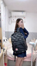 麥斯卡（Mesuca）迪士尼米奇雙肩包女式新款百搭休閑大容量旅行背包學(xué)生書(shū)包 黑色 曬單實(shí)拍圖