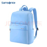 新秀麗（Samsonite）雙肩包電腦包 女士商務(wù)通勤小背包14英寸旅行出行旅游精致OL風(fēng) 藍色瑕疵款特價(jià)清倉【瑕疵款嚴禁干洗/熱風(fēng)機烘干】 曬單實(shí)拍圖