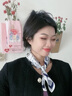 啄木鳥(niǎo)（TUCANO）真絲絲巾女桑蠶絲小方巾2025新款系脖感護頸圍脖領(lǐng)巾媽媽氣質(zhì)圍巾 航海圖藍白-董卿同款 (53*53cm) 曬單實(shí)拍圖