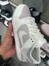 耐克女子輕便膠底運動(dòng)鞋冬季低幫復古板鞋NIKE DUNK LOW IH0639 011淡紫色/帆白/帆白 38 曬單實(shí)拍圖