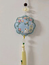 玩控平安符diy香囊手工diy材料自己繡平安福荷包刺繡手工端午節禮物 花漫平安 曬單實(shí)拍圖
