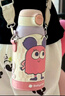 babycare兒童保溫杯水杯水壺吸管杯大寶寶學飲杯316不銹鋼三合一上學600ml 曬單實拍圖