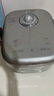 美的（Midea）電飯煲0涂層花瓣IH加熱無(wú)涂層3-4人 4-5人316L不銹鋼內膽小米粥智能家用多功能4升電飯鍋MB-40HB2 曬單實(shí)拍圖
