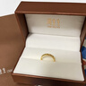 周生生黃金戒指 足金Amore女款開(kāi)口戒女生生日禮物78036R 計價(jià) 3.6克 曬單實(shí)拍圖