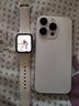 Apple/蘋果 Watch SE 智能手表GPS+蜂窩款40毫米星光色鋁金屬表殼星光色運動型表帶S/M MXHR3CH/B 曬單實拍圖