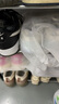 耐克女子輕便氣墊鞋冬季老爹鞋運(yùn)動(dòng)鞋NIKE AIR MAX PORTAL HF3053 103山峰白/黑/帆白 37.5 曬單實(shí)拍圖