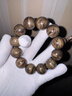 梵心閣金絲楠手串滿(mǎn)波紋陰沉木佛珠老綠料小葉楨楠沉香級烏木文玩送禮 水波紋20mm*12顆 曬單實(shí)拍圖