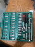 綠林（GREENER）47件套筒扳手汽修工具箱套裝棘輪摩托修車(chē)公路全套快速扭力螺絲 曬單實(shí)拍圖