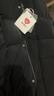 坦博爾鵝絨服女長(cháng)款連帽收腰顯瘦加厚保暖女士羽絨服520898D 黑色 170  曬單實(shí)拍圖