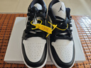 耐克NIKE休閑鞋男女熊貓AJ 1喬丹JORDAN 1運(yùn)動(dòng)鞋DC0774-101黑白41 曬單實(shí)拍圖