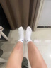 耐克（NIKE）耐克襪子nike襪子25秋冬新款籃球加厚襪運動(dòng)長(cháng)襪Dri-fit技術(shù)透氣 sx4706-101/三雙白色中幫特價(jià) M/24-26厘米/38-42碼 曬單實(shí)拍圖