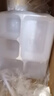 特美居一次性飯盒分格餐盒食品級五格外賣(mài)打包盒1500型*150套餐具透明 曬單實(shí)拍圖