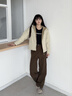 NEPA耐葩戶(hù)外25秋冬新品女士羽絨服可雙面穿著(zhù)輕快保暖7L82022 D50米灰色 XS (90) 160/84A 曬單實(shí)拍圖