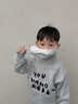 skingcond日本兒童保暖口罩秋冬季3到8歲防風(fēng)防曬騎行舒適小學(xué)生可調節耳帶 椰奶白[A類(lèi)保暖]透氣呼吸 曬單實(shí)拍圖