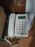 中諾C199電話(huà)機座機固定電話(huà)辦公家用雙接口免電池快捷撥號音量調節 白色 曬單實(shí)拍圖