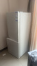 海爾（Haier）冰箱云柔米-膚感180升雙開(kāi)門(mén)兩門(mén)二門(mén)家用小型小戶(hù)型迷你節能省電租房宿舍小冰箱BCD-180LHC200GL 曬單實(shí)拍圖