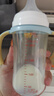 貝親（Pigeon）玻璃奶瓶寬口徑防脹氣240ml L號奶嘴 6月+ AA188  曬單實(shí)拍圖