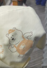 童泰新生兒半背衣嬰兒衣服純棉四季0-3月寶寶上衣滿月服2件裝 黃色 52 曬單實拍圖