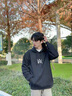 嬿語(yǔ)嘉豪同款衛衣 艾倫沃克alanwalker同款潮小眾秋冬新款連帽男 【春秋】艾倫沃克連帽黑衛衣 常 L 【建議95-115斤】 曬單實(shí)拍圖