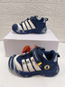 暇步士（Hush Puppies）童鞋新款兒童戶(hù)外運動(dòng)鞋軟底輕便女童鞋透氣跑步休閑男童鞋子 HP5805004藍色款 30 曬單實(shí)拍圖