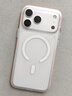 猩球衛(wèi)士高級感適用蘋果17promax磁吸手機殼MagSafe輕薄光柵撞色iPhone17pro保護套17Air膚感磨砂17外殼 17ProMax【透白橙邊】丨膚感磁吸保護殼 【關注店鋪】享會員專屬有 曬單實拍圖