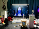 樂(lè )扣樂(lè )扣吸管保溫杯女生2025高顏值新款大容量陶瓷內膽咖啡杯男水杯子禮物 曬單實(shí)拍圖