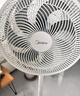 美的（Midea）電風(fēng)扇 家用風(fēng)扇落地扇立式輕音節能電扇臺扇迷你扇臺立兩用小風(fēng)扇宿舍搖頭辦公室轉頁(yè)扇小風(fēng)扇 【機械按鍵】七葉大風(fēng)量|SAF30AC 曬單實(shí)拍圖