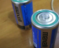 麥克賽爾（Maxell）1號電池燃氣灶電池碳性大號干電池藍錳2節裝適用熱水器煤氣灶手電筒兒童玩具收音機電子琴R20 曬單實(shí)拍圖