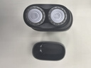 飛利浦（PHILIPS）電動(dòng)剃須刀鵝卵石便攜式刮胡刀 0.0微米凈剃黃金比例 極境黑 父親生日禮物 出行必備 國家補貼  曬單實(shí)拍圖