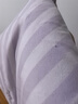 蕉內(nèi)520H超級市場女士睡衣自帶胸墊防凸點家居服套裝微絨暖感春秋季 【女士-帶杯】牛奶-芋紫條紋 M 曬單實拍圖