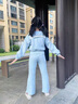 奧特曼童裝女童秋裝套裝2025新款兒童衣服洋氣中大童愛(ài)莎公主運動(dòng)兩件套 春秋兩件套（上衣+褲子） 110 建議100-110cm4-5歲 曬單實(shí)拍圖