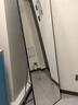 全品屋穿衣鏡全身鏡落地鏡掛門(mén)服裝店試衣鏡壁掛鏡掛穿一體簡(jiǎn)約北歐風(fēng) 【圓角】赫本黑160*50cm 送貨上門(mén) 曬單實(shí)拍圖