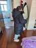 G.DUCKKIDS小黃鴨兒童羽絨棉服女童外套冬季新款中大童中長(cháng)棉衣女孩過(guò)冬衣服 紅色 120 尺碼5~6歲【110-120cm】 曬單實(shí)拍圖