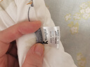童泰（TONGTAI）嬰兒連體秋冬寶寶夾棉衣服兒童對開(kāi)爬服TS43D210-DS灰色80cm 曬單實(shí)拍圖