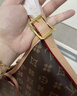 CXKX香港正品Carryall子母包2025新款女包真皮潮輕奢老花購物袋托特包 老花咖啡色大號 曬單實(shí)拍圖