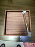 久堂花梨木茶餅分茶盤(pán)實(shí)木普洱茶撬茶器開(kāi)茶盤(pán)茶道零配茶刀針套裝 花梨木分茶盤(pán)+花梨小針 曬單實(shí)拍圖