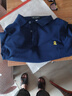 夢(mèng)特嬌斷碼品牌純棉短袖POLO衫時(shí)尚休閑夏季t恤衫爸爸裝 藏青色 XL _建議135-150斤 曬單實(shí)拍圖