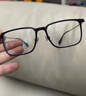 WAN XIN 新款 1.67超薄高清防藍光鏡片男可配度數送商務(wù)眼鏡框女Z 56118透明藍 超輕盈8.9克 配萬(wàn)新1.67MR-7超薄非球面鏡片 曬單實(shí)拍圖