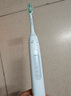 飛利浦（PHILIPS）【肖戰推薦】電動(dòng)牙刷鉆石3系 生日禮物 情侶款送男生女友 微泡水流HX5181/01皓月白 國家補貼 曬單實(shí)拍圖