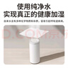 幾素桌面加濕器迷你臥室宿舍床頭家用空氣加濕器車載加濕器無線usb充電便攜純凈加濕送女男友生日禮物 棕色-4000毫安+4根濾芯【健康加濕+雙倍霧量】 曬單實拍圖