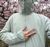 蕉下（beneunder）冰絲防曬衣服男外套防紫外線(xiàn)涼感透氣戶(hù)外釣魚(yú)AL936木灰綠2XL 曬單實(shí)拍圖