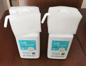 潔芙柔速干免洗手消毒液500ml*2醫用洗手液非凝膠家用75%酒精噴霧 曬單實(shí)拍圖