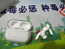 耳機保護殼 適用蘋(píng)果AirPods pro保護套AirPods無(wú)線(xiàn)藍牙耳機套透明保護殼TPU防摔晶透軟殼 AirpodsPro2代+Incase掛繩 曬單實(shí)拍圖