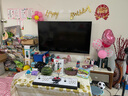 多美憶生日場(chǎng)景布置女孩生日氣球兒童道具氛圍裝飾快樂(lè )桌飄裝扮粉色套餐 曬單實(shí)拍圖