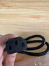廣昌興（G.C.X）全銅國標3C認證電源線(xiàn)支持歐標三芯適用于PDU/UPS服務(wù)器電腦主機顯示器打印機復印機三孔電源線(xiàn) 10A彎插頭-C13品字尾 3芯*0.75平方 1米 曬單實(shí)拍圖