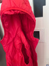 雪中飛兒童羽絨服輕薄外套馬甲男童女童冬季洋氣保暖秋冬童裝中國紅160 曬單實(shí)拍圖