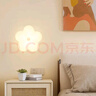 雷士（NVC）LED奶油風(fēng)兒童房臥室吸頂燈走廊過(guò)道玄關(guān)燈陽(yáng)臺燈照明燈具燈飾 22W分段調光奶油花朵玄關(guān)燈 曬單實(shí)拍圖